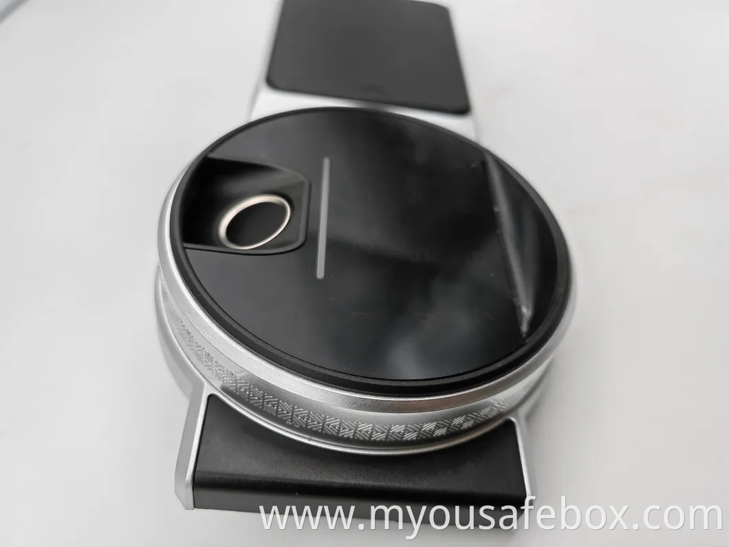 Electronic Lock for Fireproof Safe with Fingerprint Touch and External Power Supply